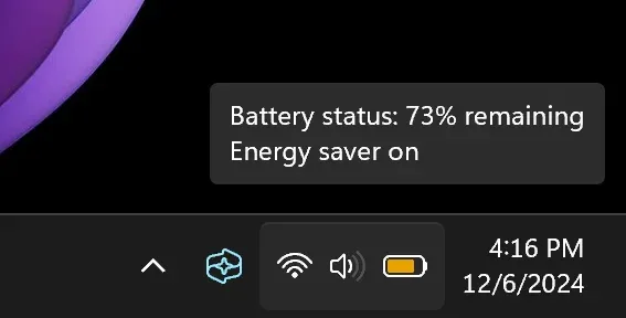 Microsoft Enhances Windows 11 Battery Indicator with New Color-Coded Features